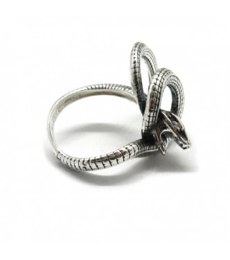 R001936 Genuine sterling silver ring Snake solid hallmarked 925 Empress